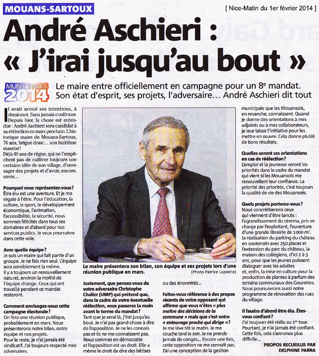 André Aschieri : 
